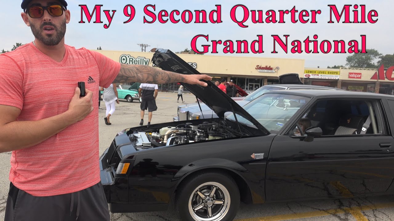 1987 Buick Grand National does Quarter Mile in 9 Seconds - HUGE GN MODS HERE