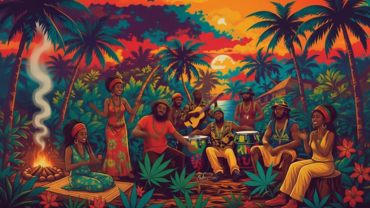 Rasta Pagpapala — Reggae Selection Grace — Rain Falling — Abundance Receiving Fire 🌧️