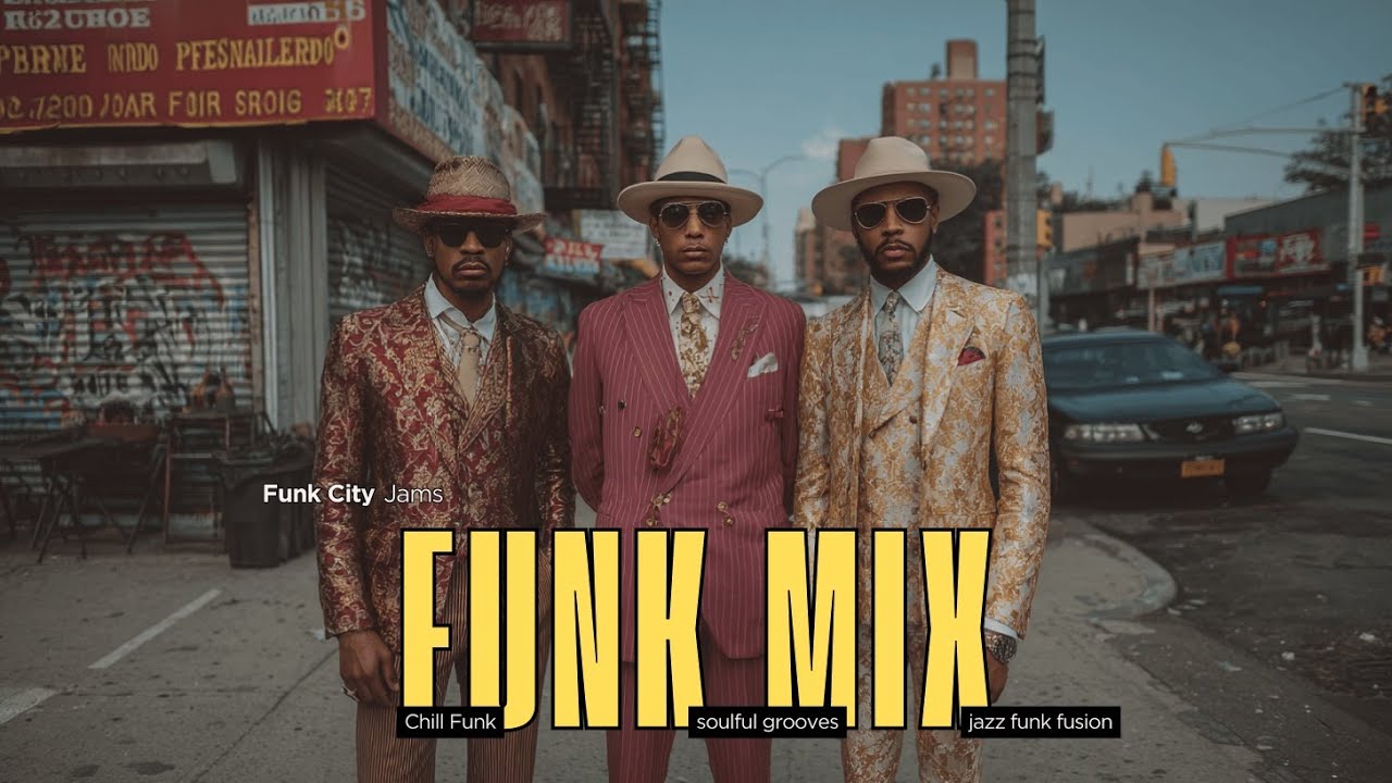 Funky Jazz Funk Mix | Плейлист Классического Фанка для Душевных Грувов и Вайбов