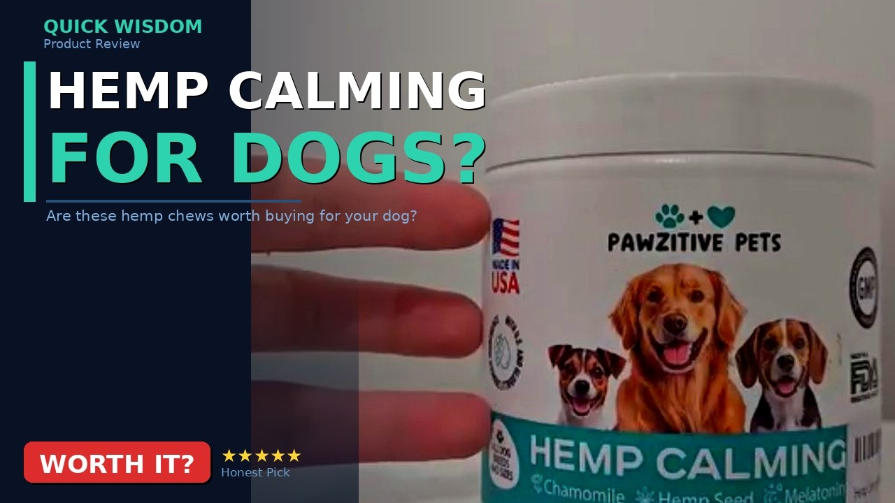 Are These Hemp Calming Chews for Dogs Worth Buying?