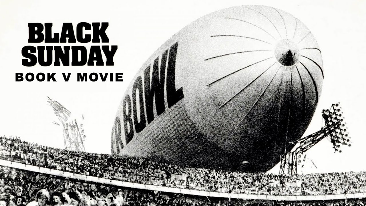 Black Sunday Book (1975) v Movie (1977)