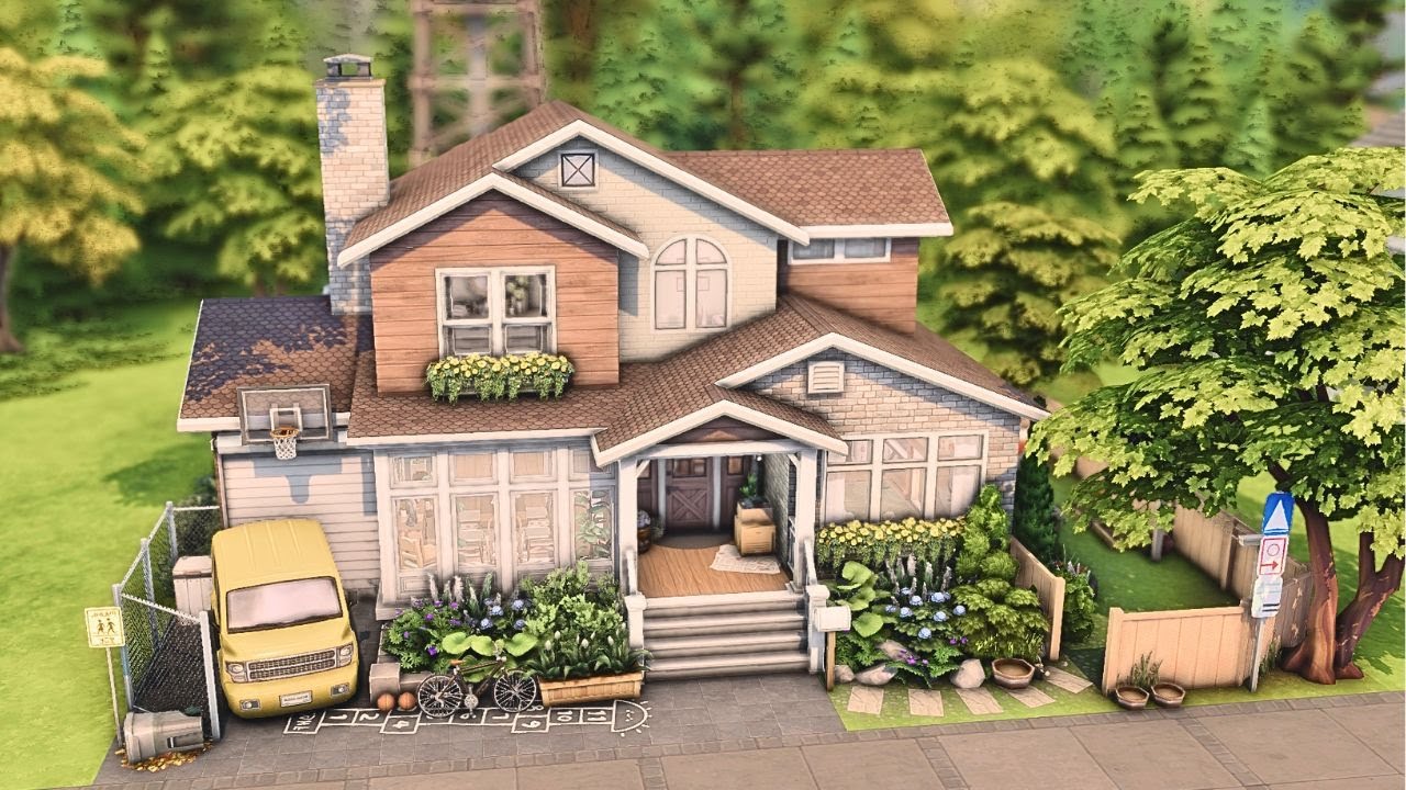 Copperdale Family Home | The Sims 4 Speed Build