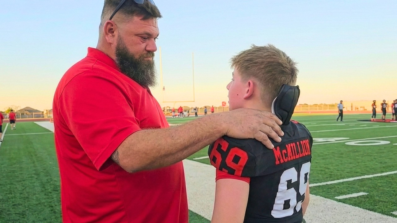 He Proudly Wore His Stepdad's Name.... Then A Sideline Surprise Made It Official