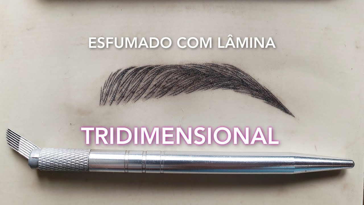 Esfumado com a Lâmina TRIDIMENSIONAL