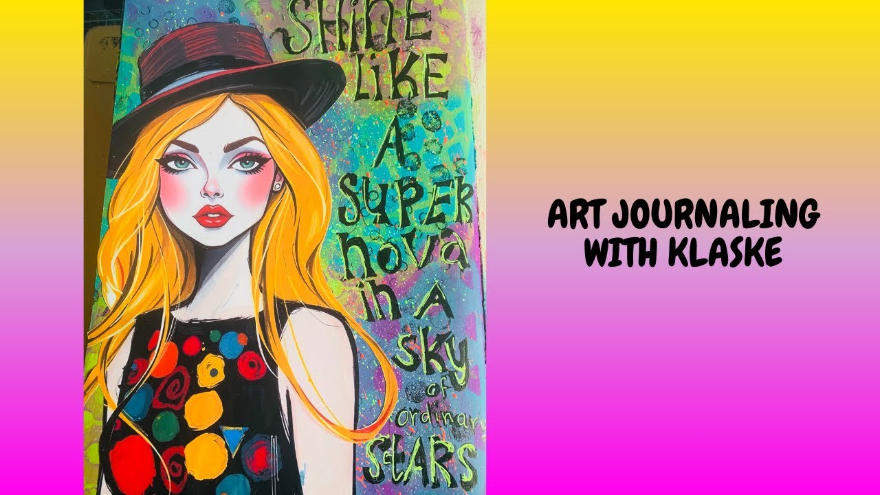 New Art Journal Spread + Free Printable