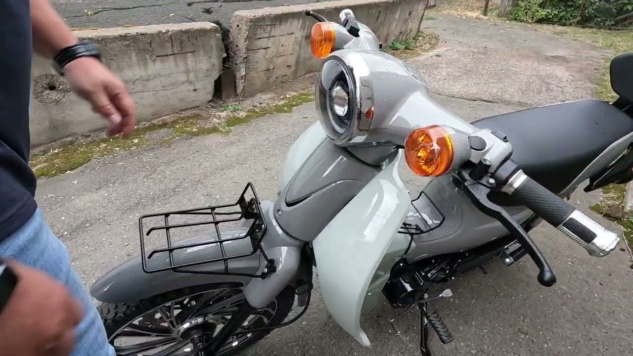 Мопед GATAN (СуперКаб) в новом цвете. Обзор.