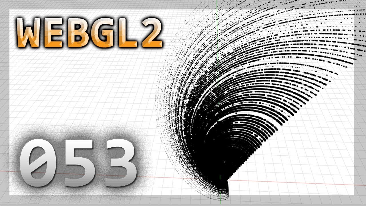 WebGL 2 : 053 : Instanced Particles with TransformFeedback