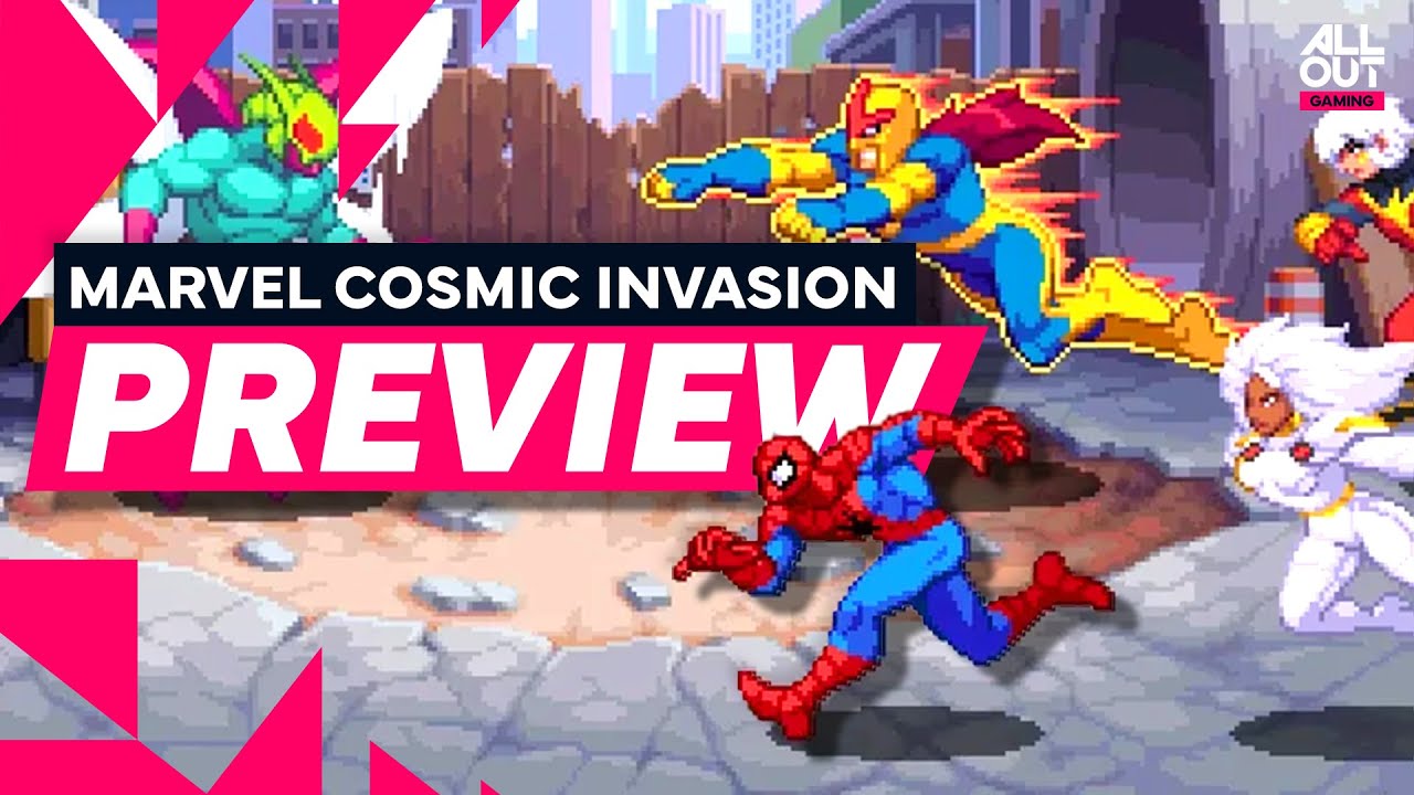 Superhero beat-em-up is PIXEL PERFECT &ndash; Marvel Cosmic Invasion Preview