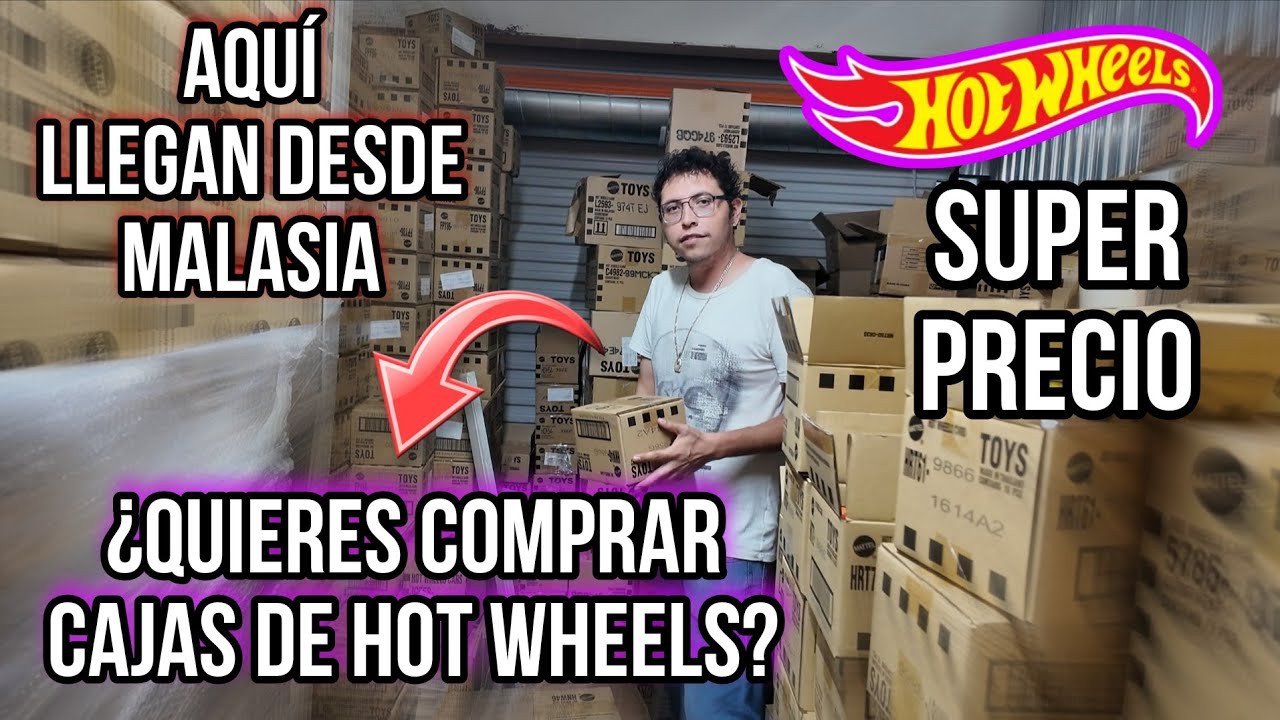 ¿Donde Comprar HOT WHEELS por MAYOREO y MENUDEO en CDMX? Por Cajas Selladas | PEQUEÑO COLECCIONISTA