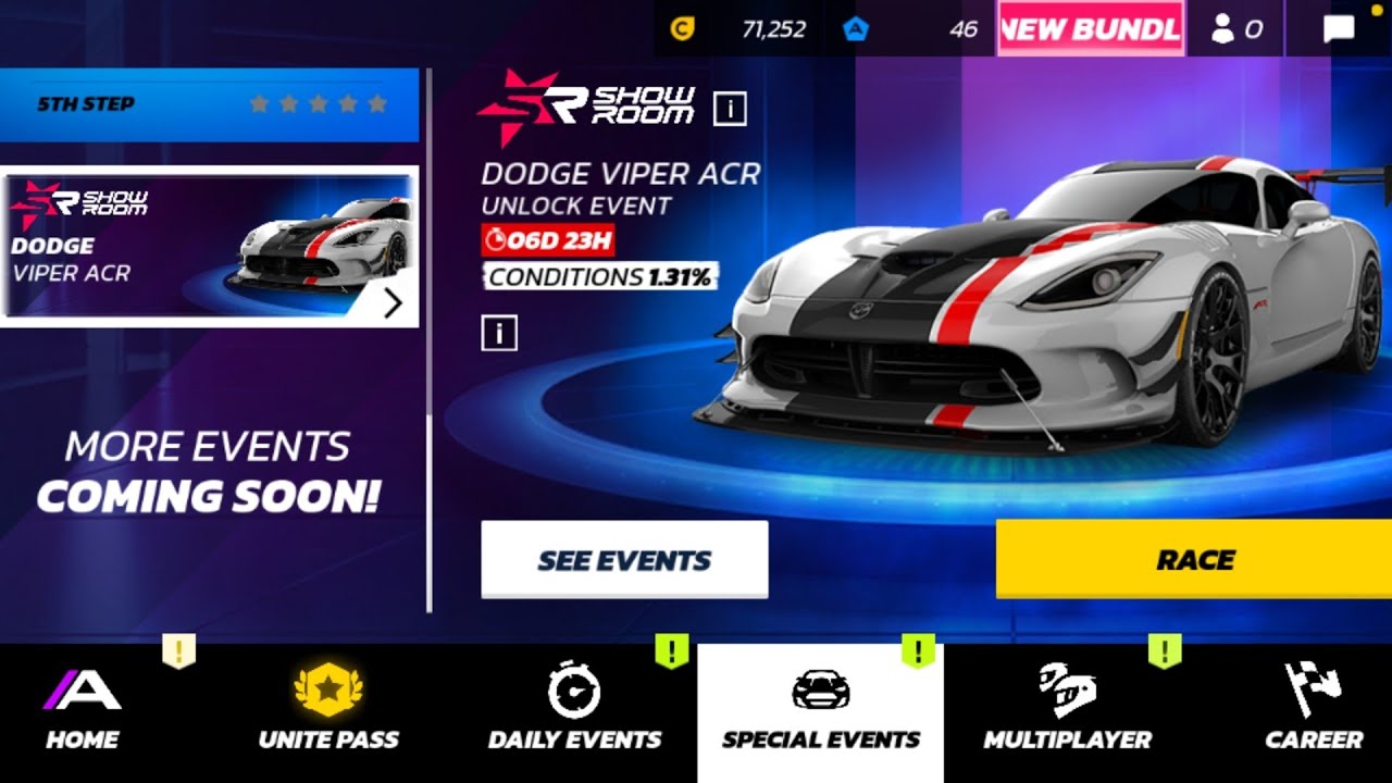 Asphalt Legends Unite MASSIVE UPDATE! | Dodge Viper ACR Unlocked + Insane Events! @AsphaltGames