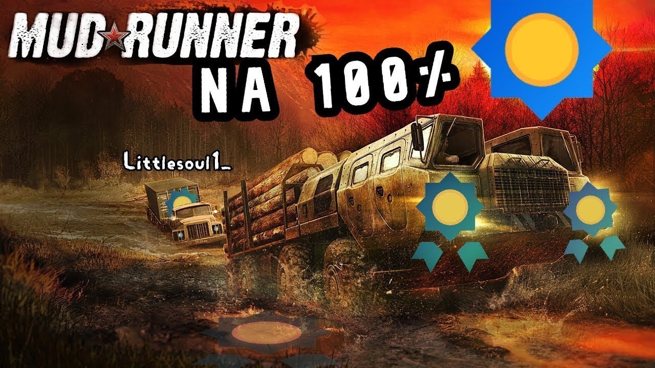 Afery Błoto i nie tylko w Mudrunner na 100% osiągnięć