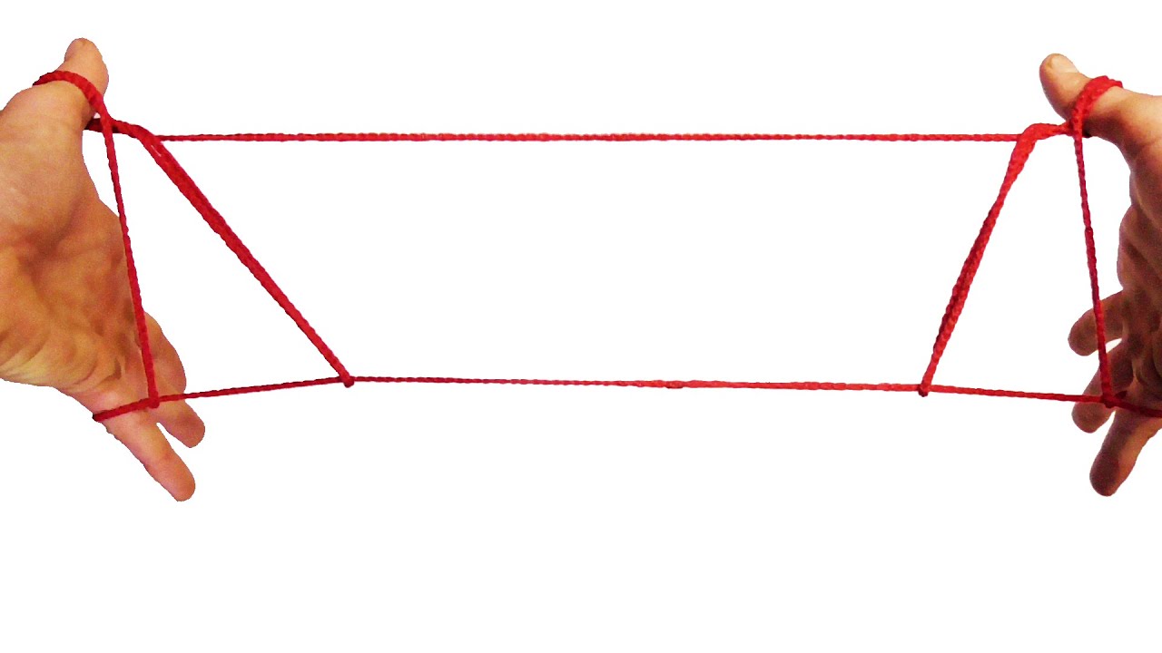 String Tricks! How To Do The 2 Walking Sticks String Figure