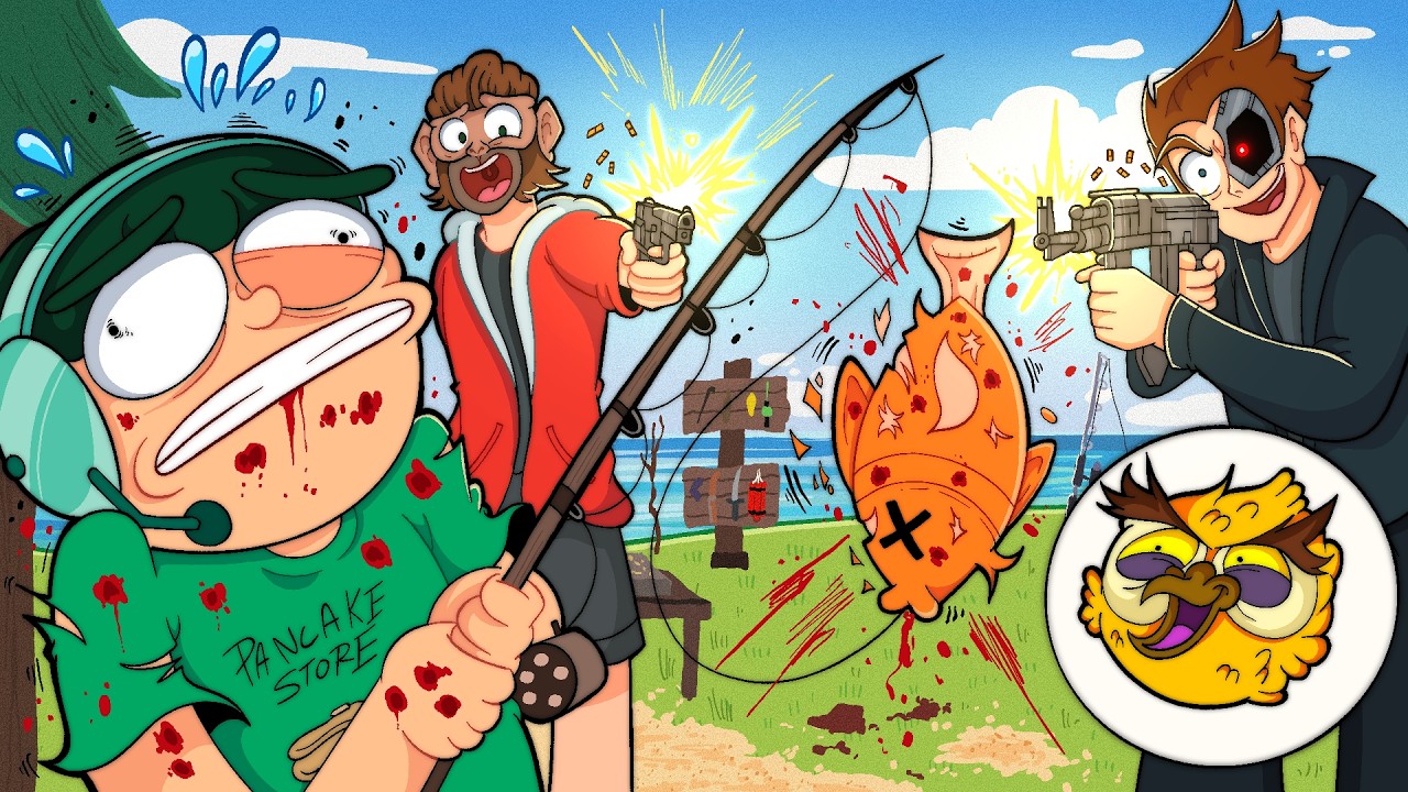 The Vanoss Crew learn HOW TO FISH!