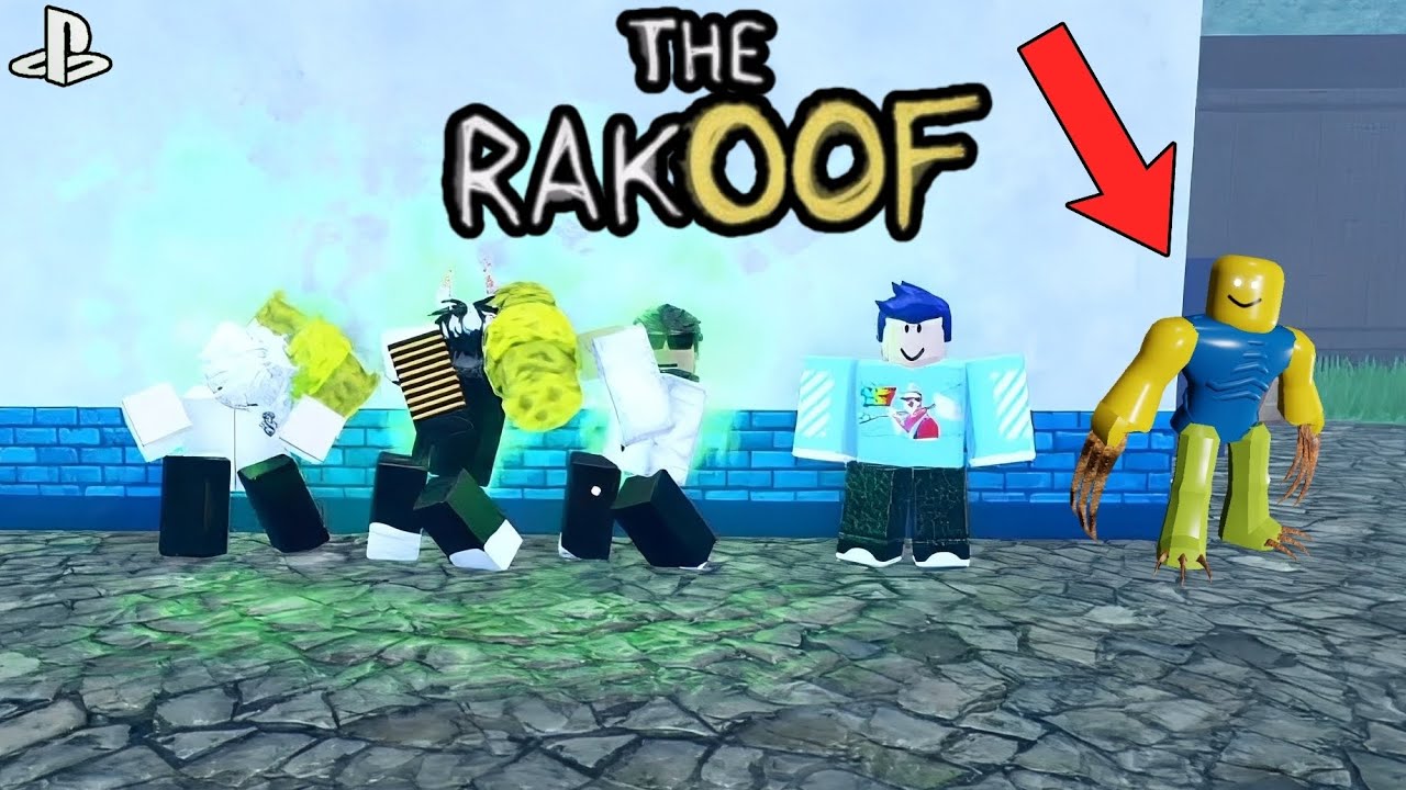 O RAKOOF AMASSOU EU E OS INSCRITOS 💀 | Roblox The Rakoof