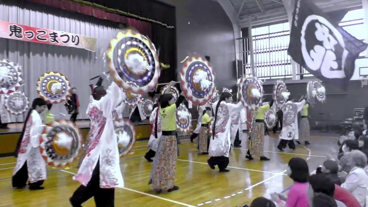 郡家中北連 若桜こまち連☆2017若桜鬼っこまつり　河内おとこ節