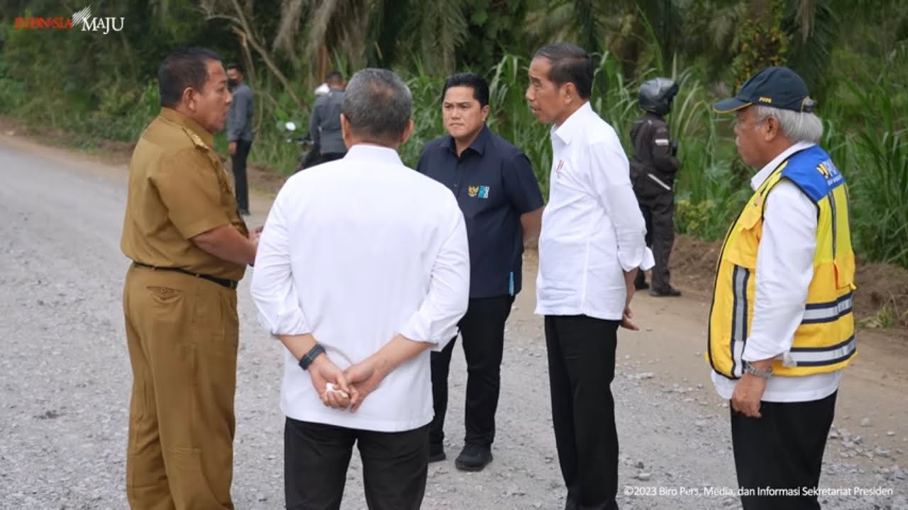 Reaksi Warga Lampung Tengah Saat Bertemu Presiden Jokowi, 5 Mei 2023