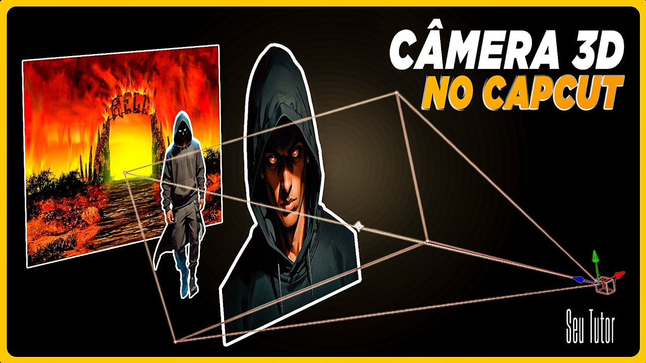CÂMERA 3D NO CAPCUT