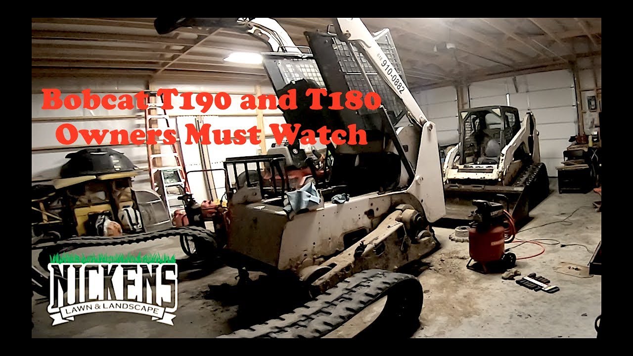 All About the Skid Loaders , Bobcat T190 & T180 , Our New Machine
