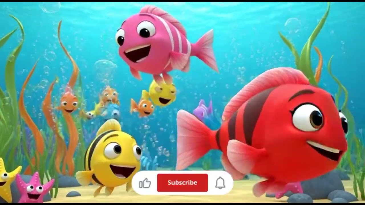 Bubbly Fish – Swimming Adventure for Kids | Nursery Rhyme
