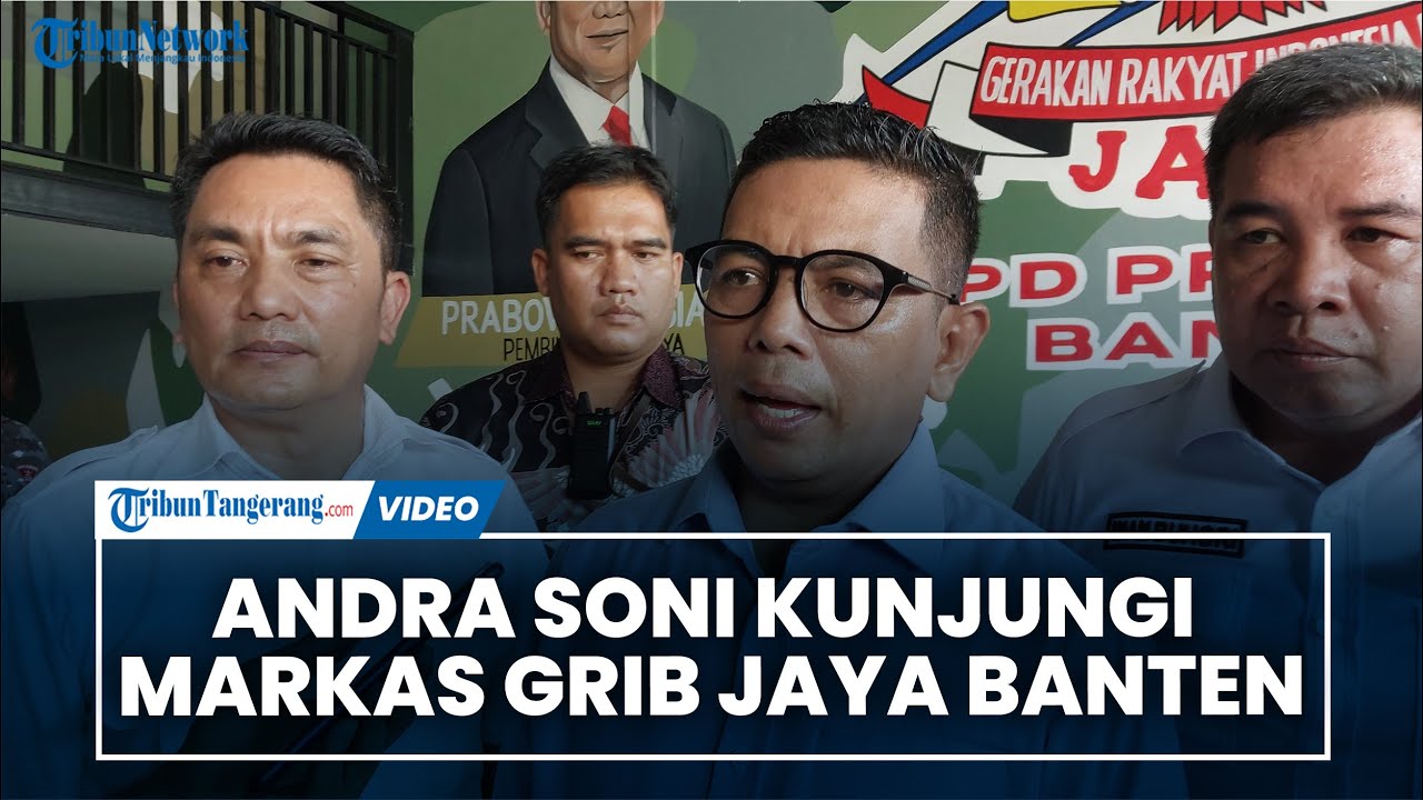 Andra Soni Kunjungi Markas GRIB Jaya Banten