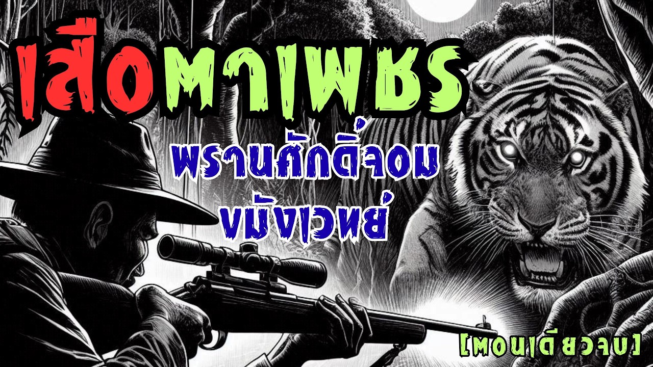 เสือตาเพชรอาถรรพ์! พรานศักดิ์จอมขมังเวทย์กับภารกิจที่ต้องแลกด้วยชีวิต? (ตอนเดียวจบ)
