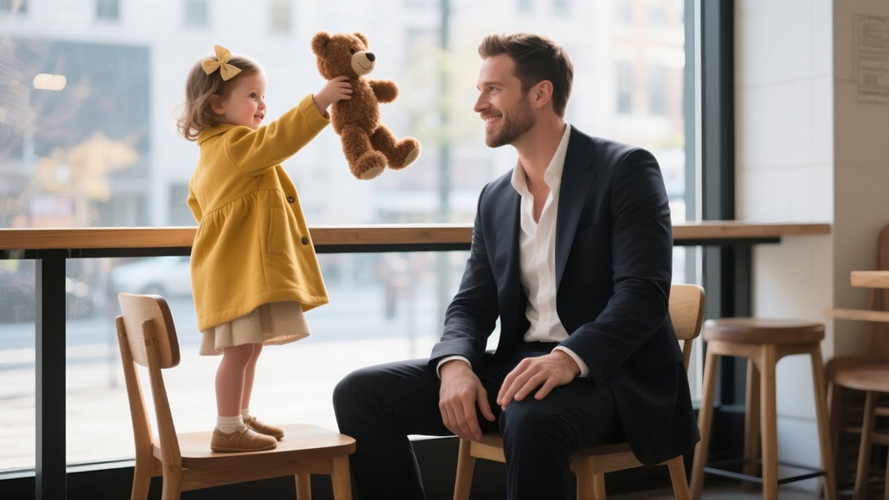 “Sir, Can You Fix My Toy?” the Girl Asked — The Mafia Boss Froze in the Café
