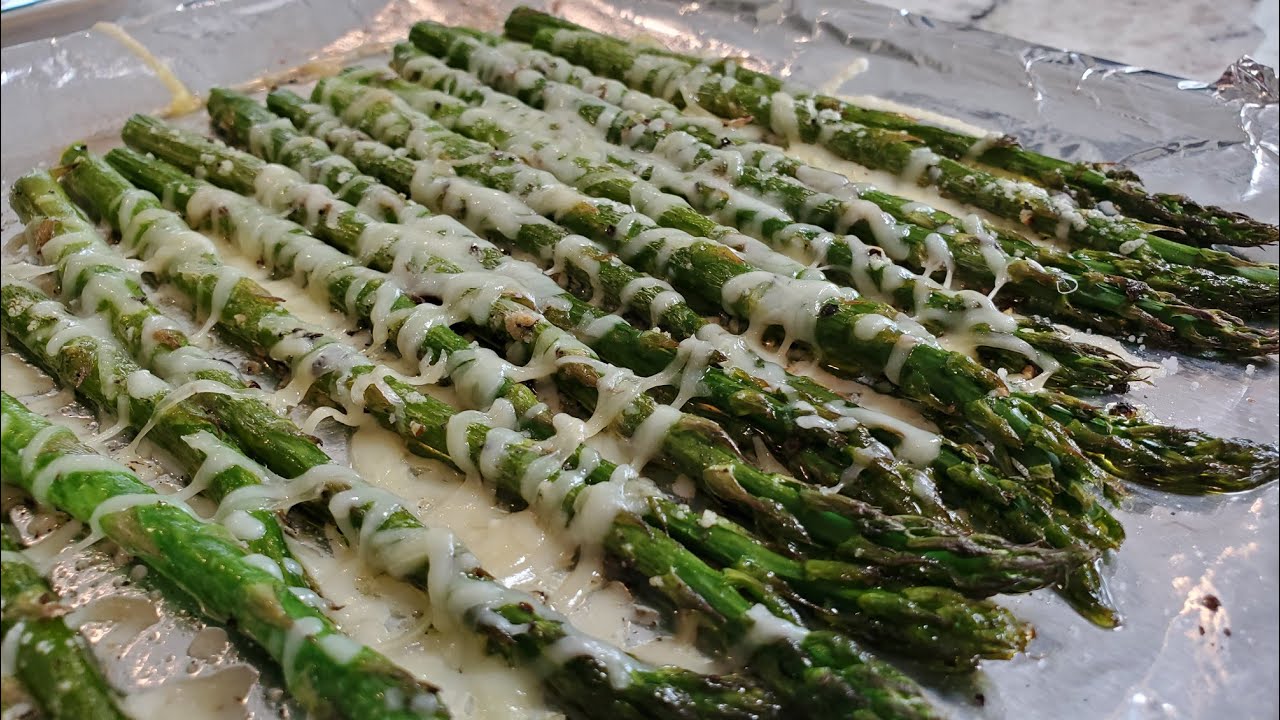 Parmesan Roasted Asparagus| 10 Minute Side Dish: Quick, Easy, Delicious