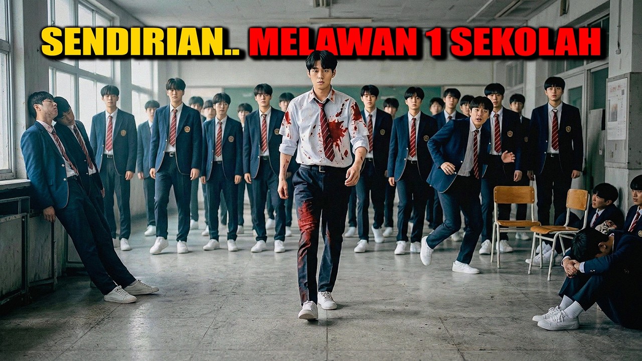 ANAK BARU INI DIANGGAP LEMAH.. SAMPAI DIA MENGHABISI SATU SEKOLAH‼️