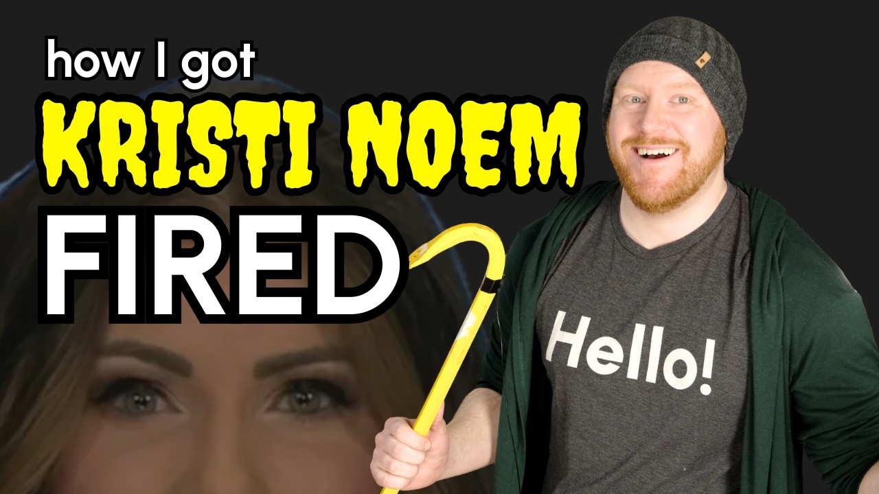Kristi Noem Fired Because I Am An Anime Protagonist | Stuff Keeps Happening