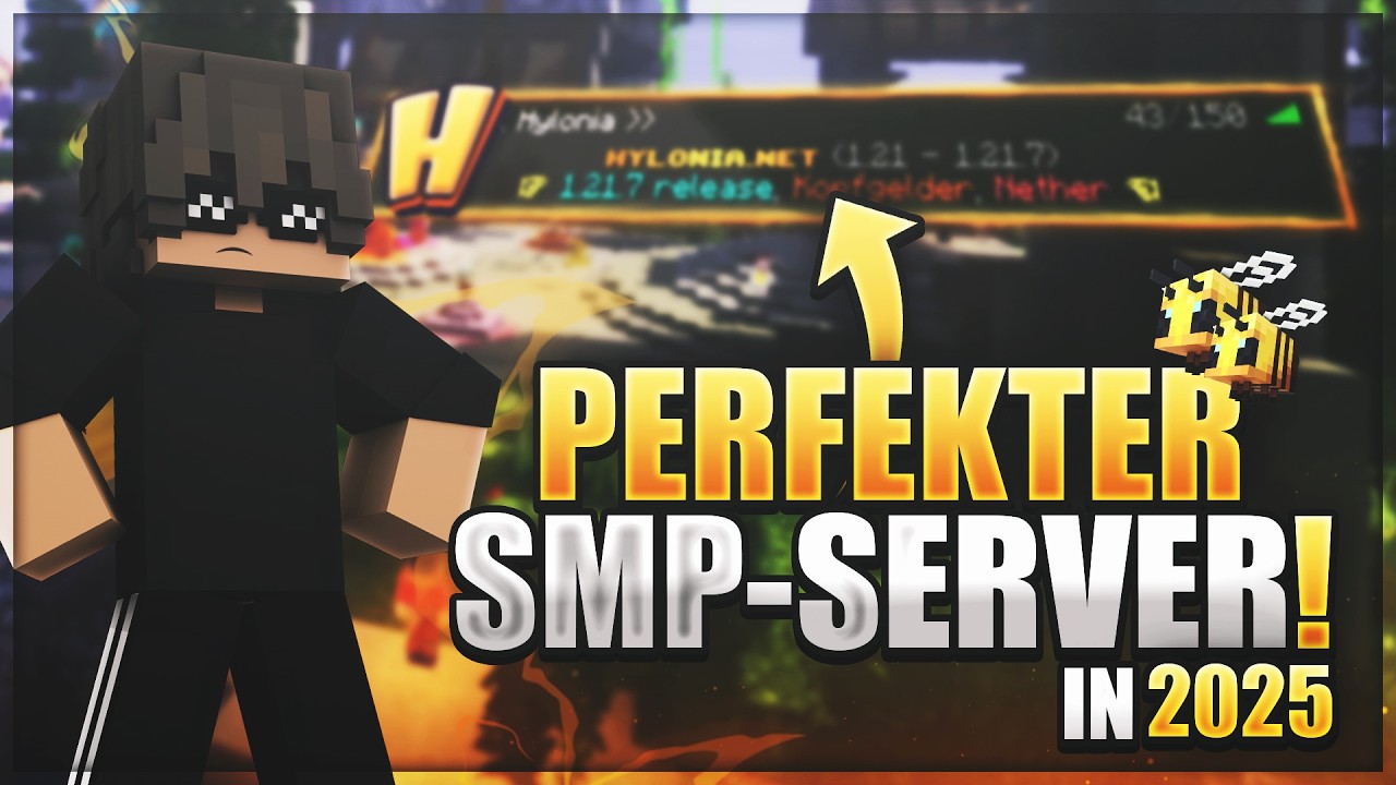 Der KRASSESTE SMP Server seit langem!😱 (Java & Bedrock) | Minecraft Server Vorstellung