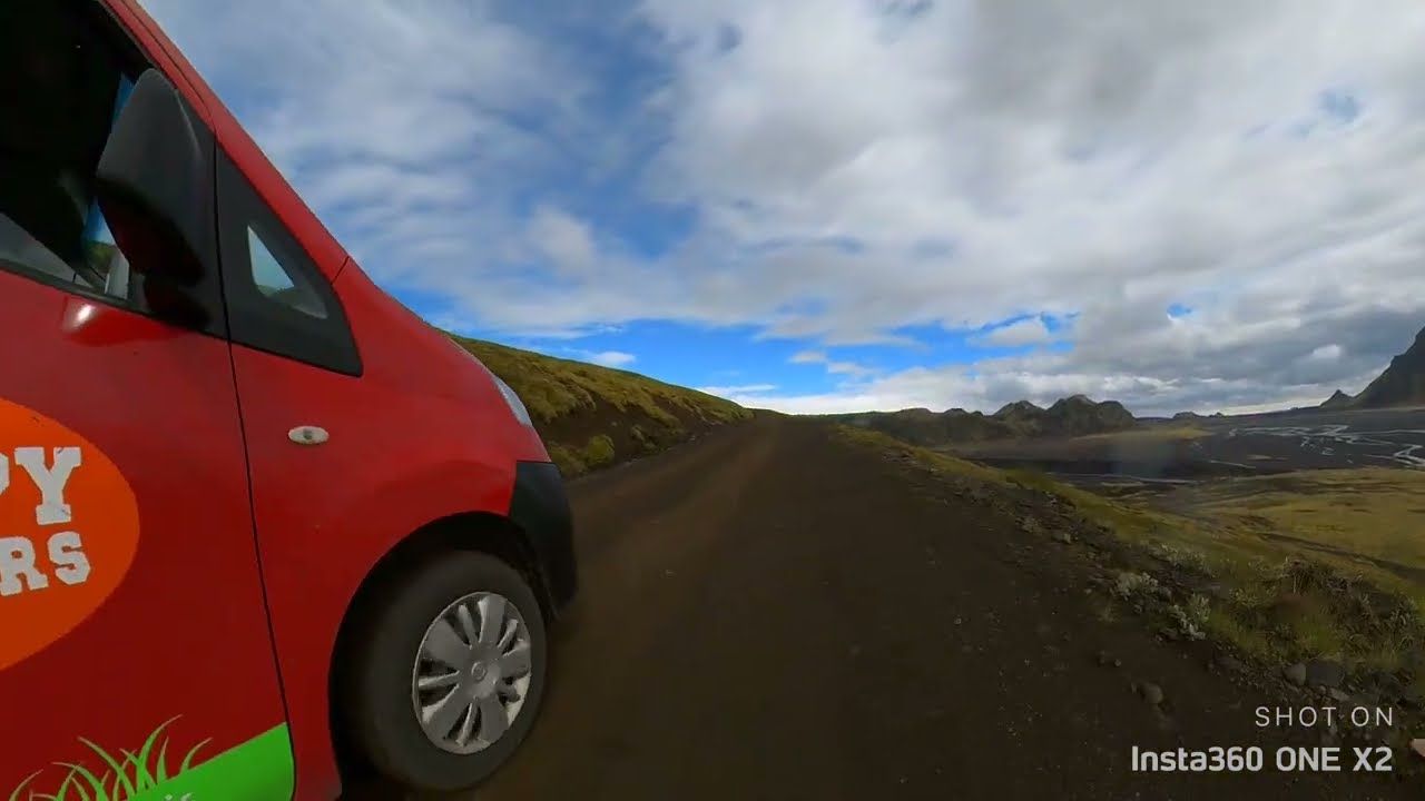 Drive to &THORN;akgil Campground