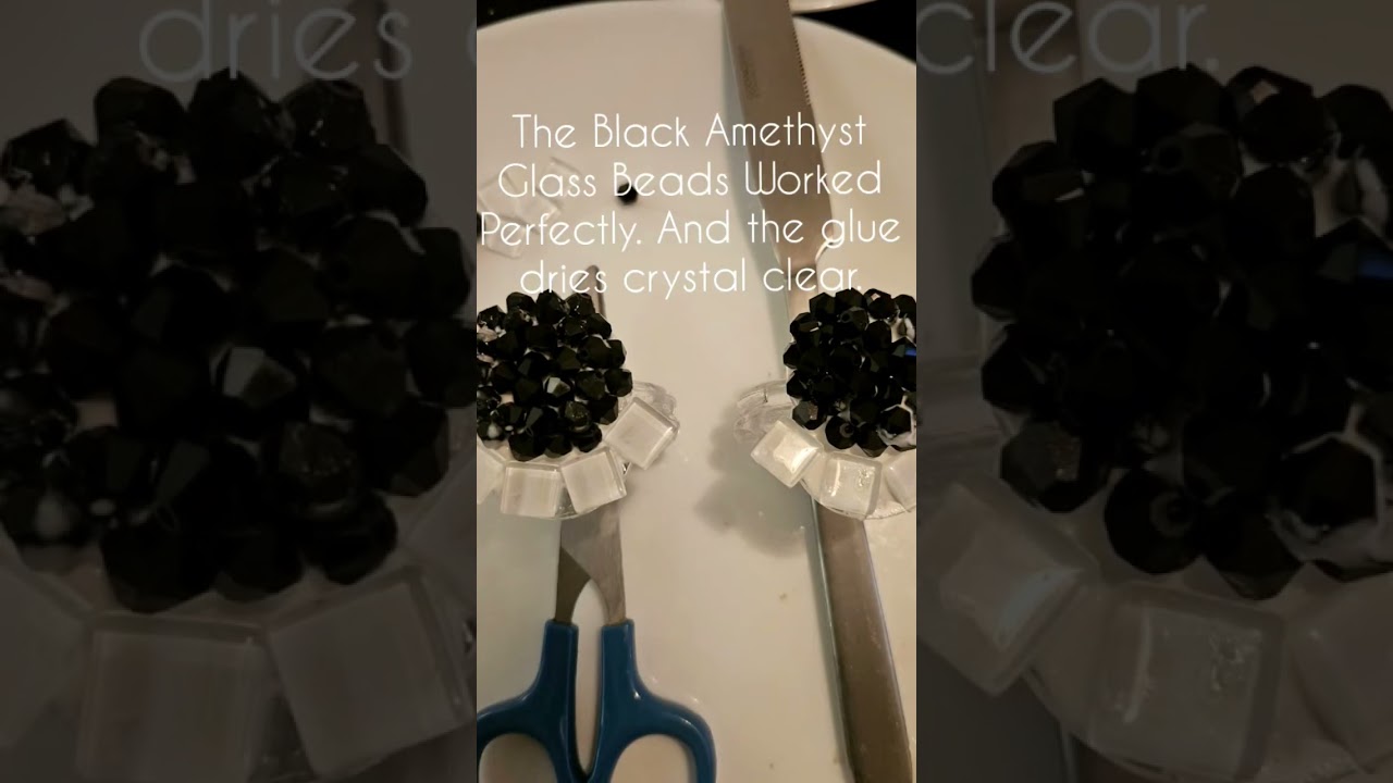 When you can't find the right napkin rings you make your own.