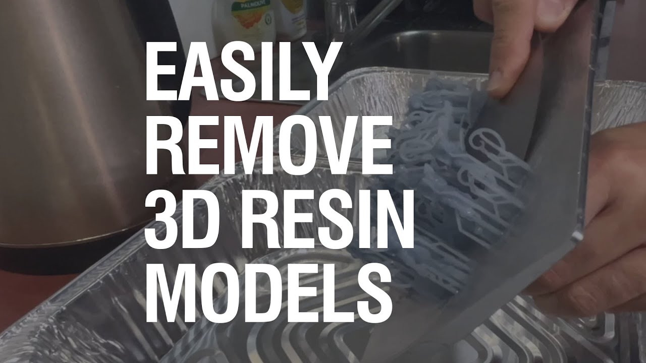 Monocure 3D ProTips: How to easily remove 3D resin prints stuck on the build plate with no damage?