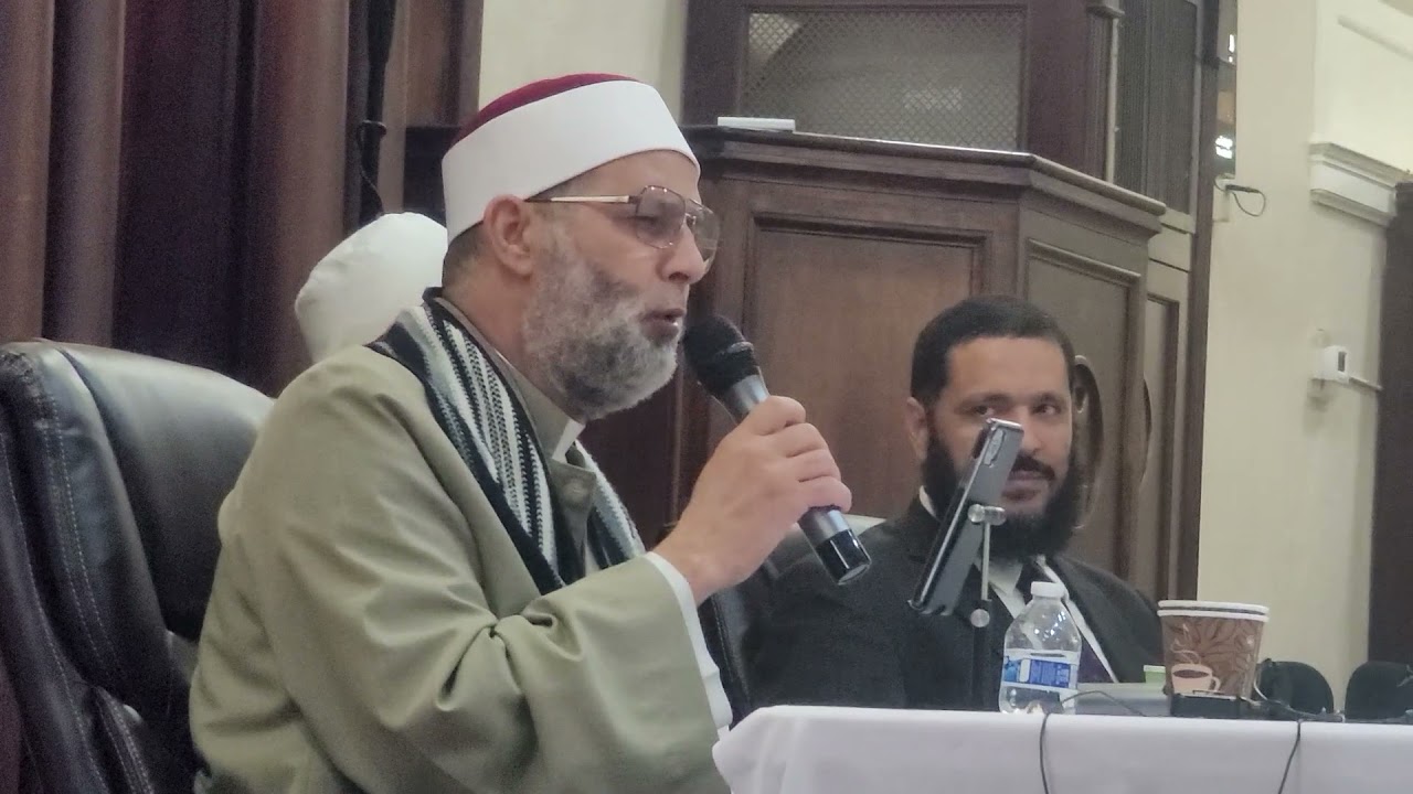 ....أمسية لذكر الحبيب المصطفى مع الشيخ حسن صالح ودخول أمريكية للإسلام