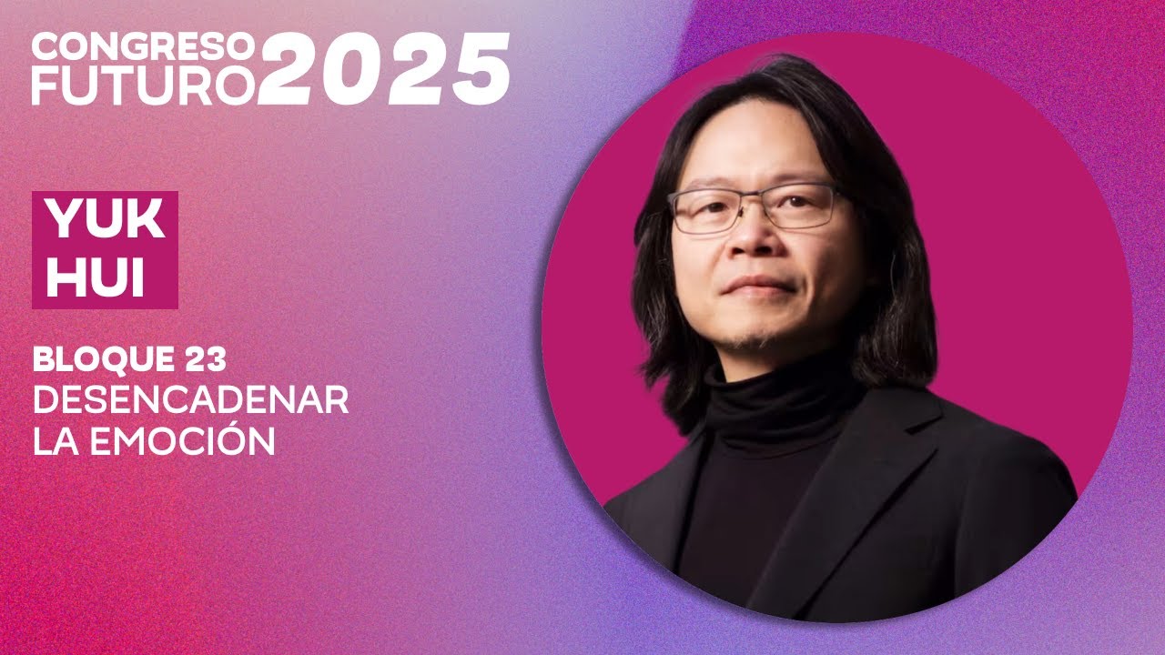 Yuk Hui | Futuro tecnológico diverso | Congreso Futuro 2025