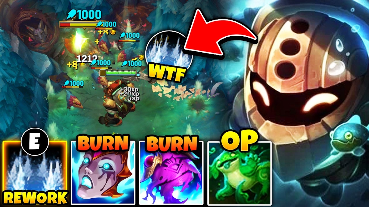 Nautilus just got reworked into a Jungler... and wow it's broken (FASTEST CLEAR EVER)