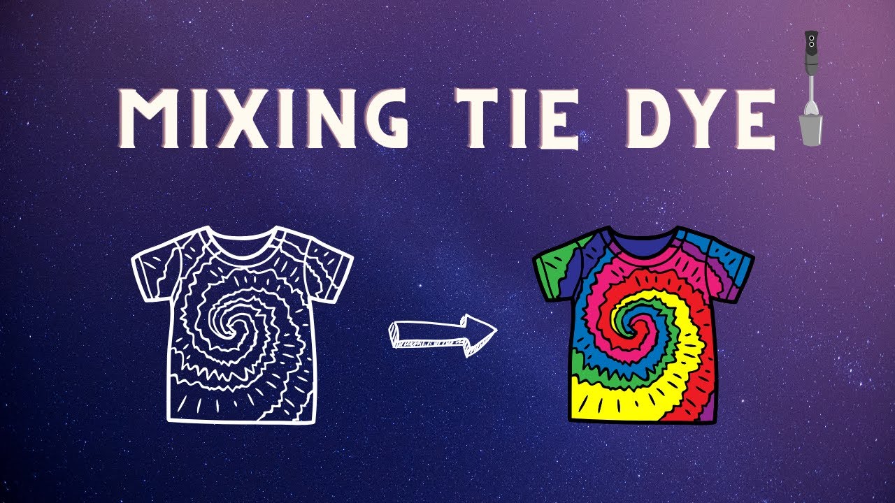 Tie Dye 101- Mixing Powder Tie Dye, A Better Way!