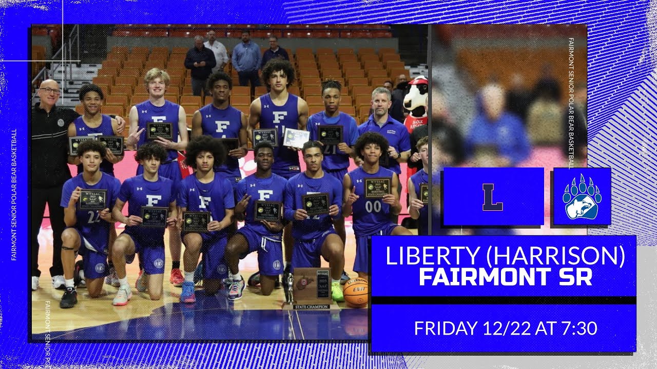 Fairmont Sr vs Liberty (Harrison) | 2023-2024 Boys' Basketball *LIVE*