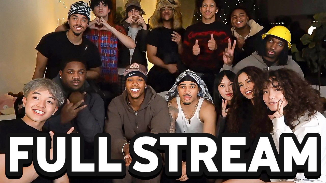 FaZe, Cinna & Valkyrae FULL Stream!