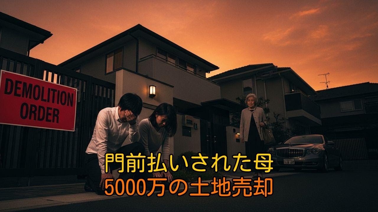 「え、何で来たの？」新築祝いで門前払い…直後に5000万の土地を売却した母の逆襲