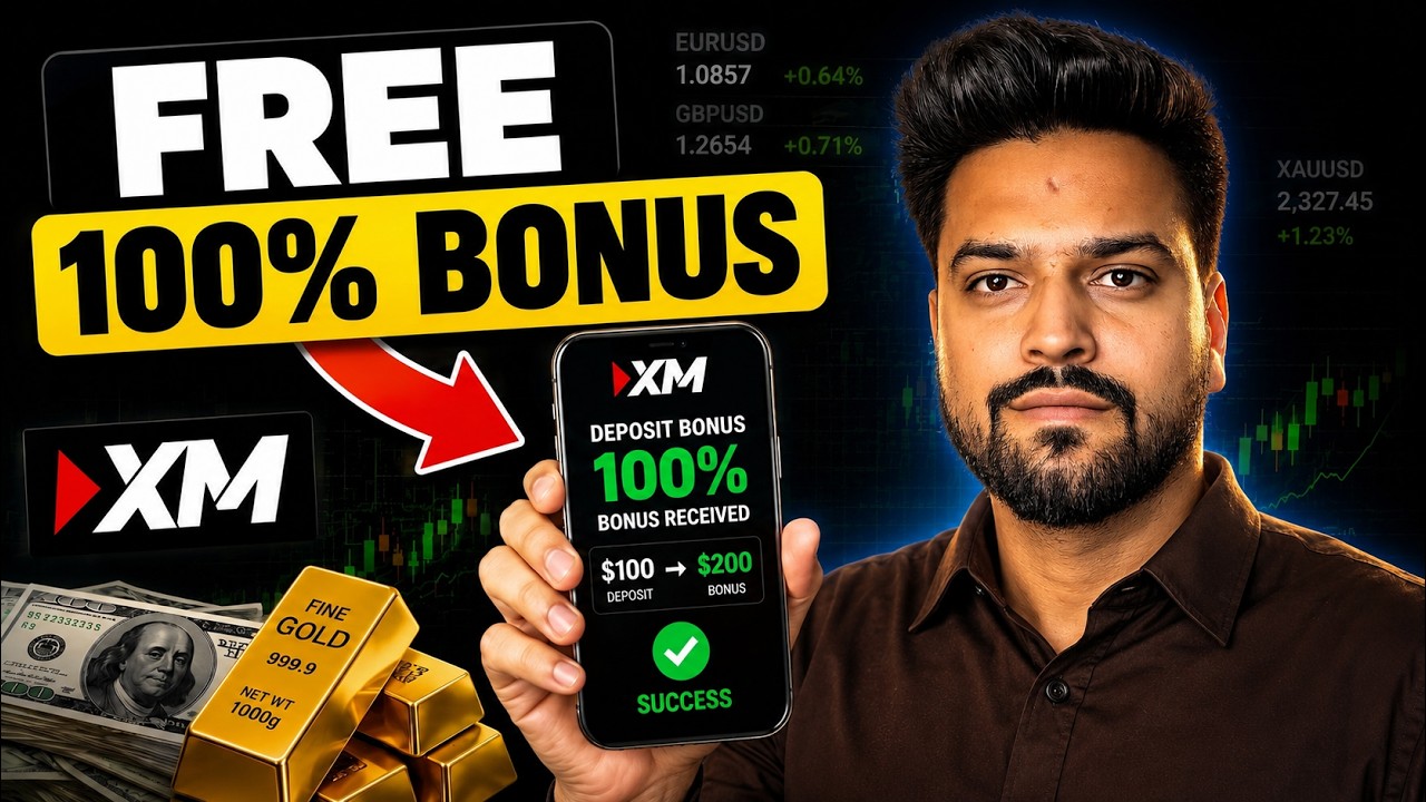 XM 100% Deposit Bonus Kaise Le? 😱 | $100 Deposit = $200 Balance Full Guide (2026) re-upload 