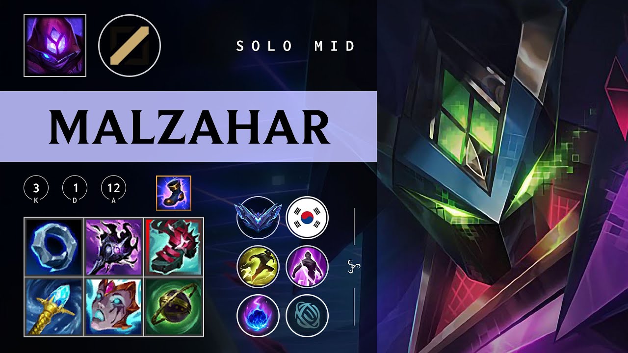 Malzahar Mid vs Naafiri - KR Diamond Patch 26.02