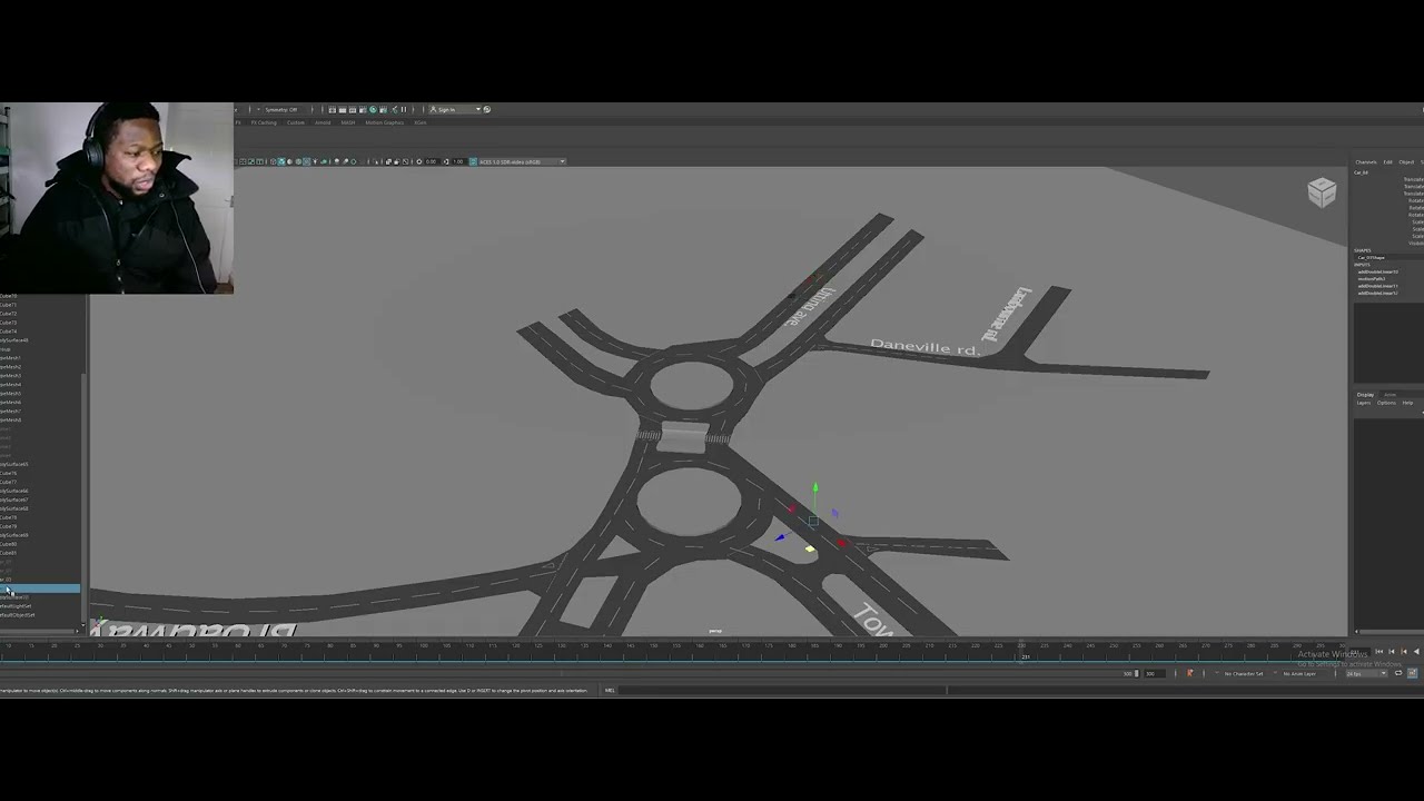 Norris green double roundabouts simplified 
