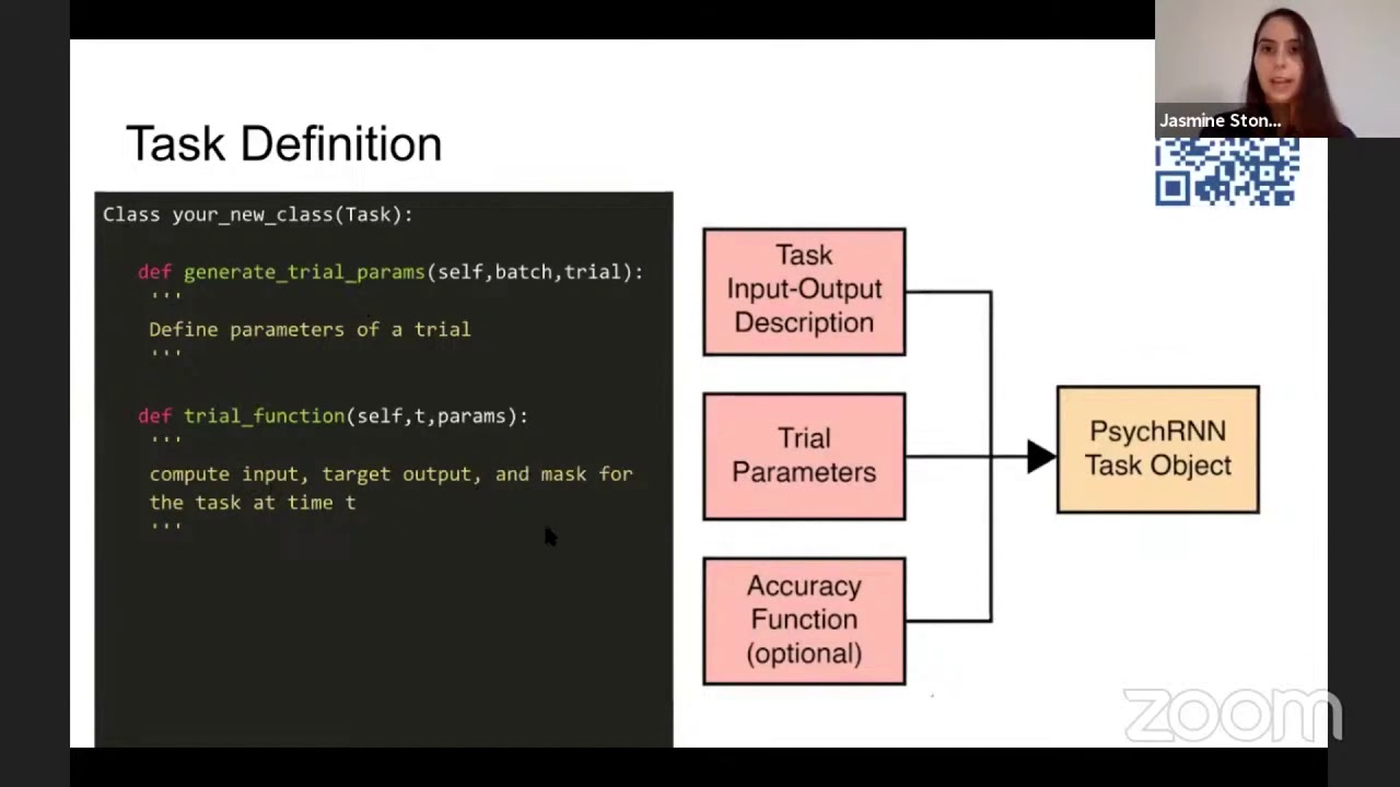 Talk: PsychRNN: An Accessible and Flexible Python Package for Training Recurrent Neural Network Mod…