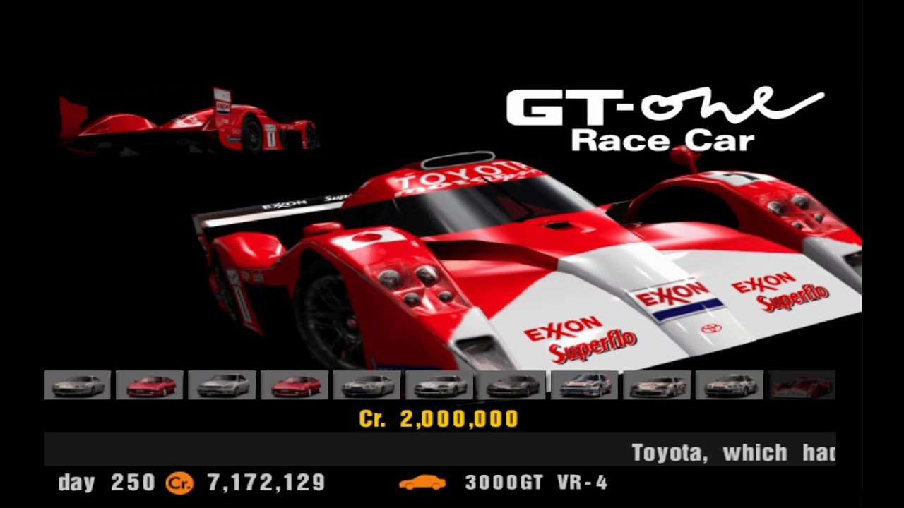 Unlock All Dealership Cars Patch - Gran Turismo 3 NTSC