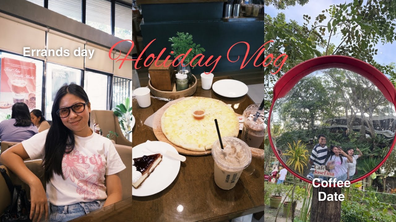 Holiday Vlog: Year-End Errands & Visiting Cafe Josefina ☕️ | life with lyca