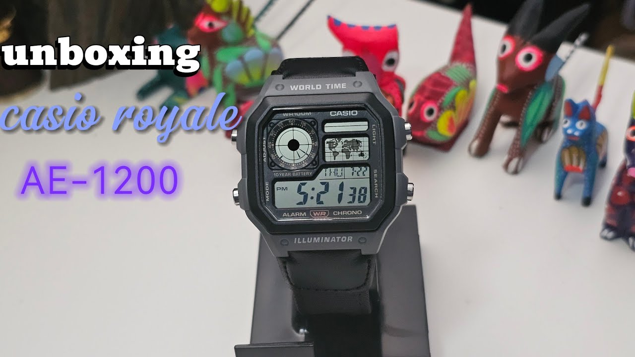 Casio AE-1200 word time (Royale 
