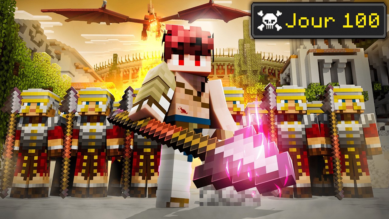 100 Jours pour Survivre à l'EMPIRE le plus CRUEL sur Minecraft ! [FILM]