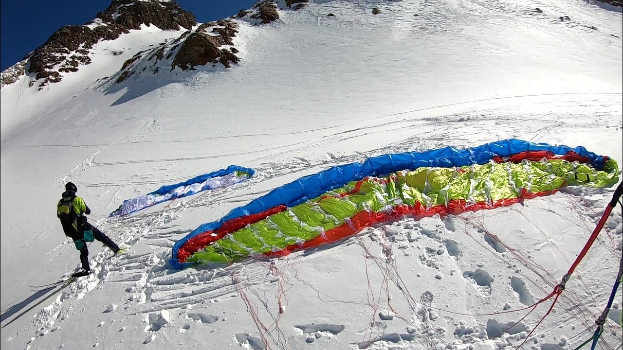Ski, hike and fly vom Botzer 3.250m | Passeiertal | Südtirol | #airdesigngliders | #ufo2