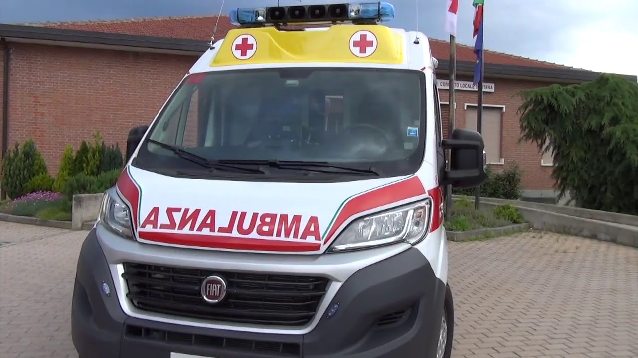 Santena ambulanza Cri maggio2018
